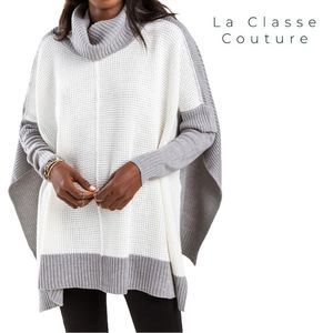 LA CLASSE COUTURE Kiara Poncho Size M/L